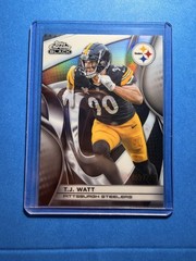 2025 Chrome Black TJ Watt Refractor /299 Mint!