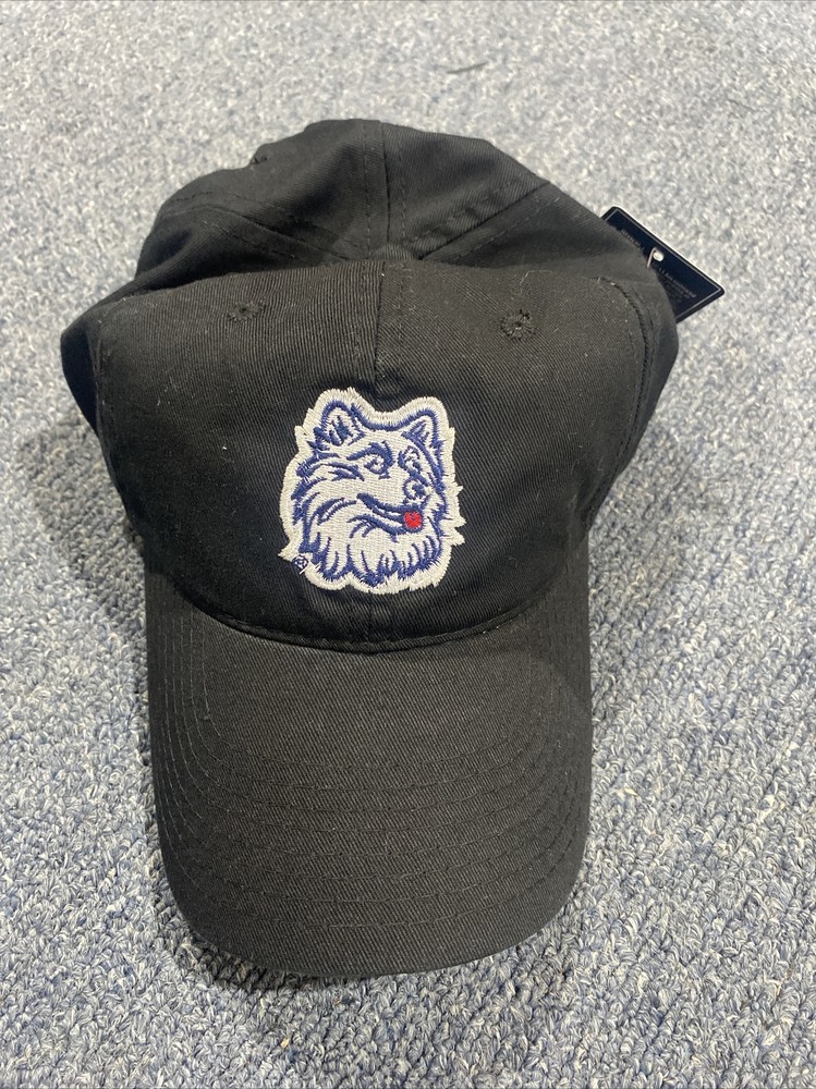 New UConn Huskies ADJUSTABLE HAT NWT BLACK RARE