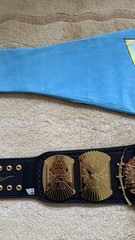 WWE Hulk Hogan Official Autographed Winged Eagle Championship Replica Title Belt