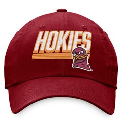 Men&rsquo;s Top of the World Maroon Virginia Tech Hokies Slice Adjustable Hat