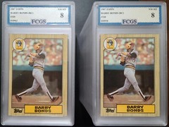 1987 Topps Barry Bonds RC #320 Graded FCGS 8 NM-MT