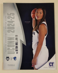 2024-25 KAITLYN CHEN UCONN HUSKIES WOMENS B&rsquo;BALL ROSTER CARD / BUECKER&rsquo;S RECORD