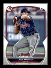2023 Bowman Draft Paper Cade Kuehler Atlanta Braves 1st #BD-21 5 Card Lot