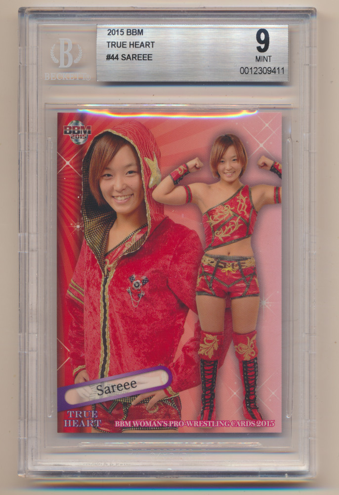 2015 BBM True Heart #44 Sareee NXT WWE BGS 9