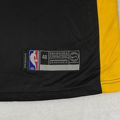Stephen Curry #30 Embroidered Jersey, Black and Yellow, Brand New
