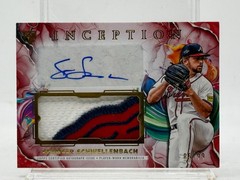 2025 Topps Inception GOLD 3-Color Relic SPENCER SCHWELLENBACH (AUTO – #&rsquo;d 99) RC