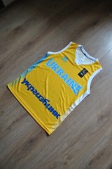 Errea Ukraine National Team Basketball Jersey FIBA Men`s XS