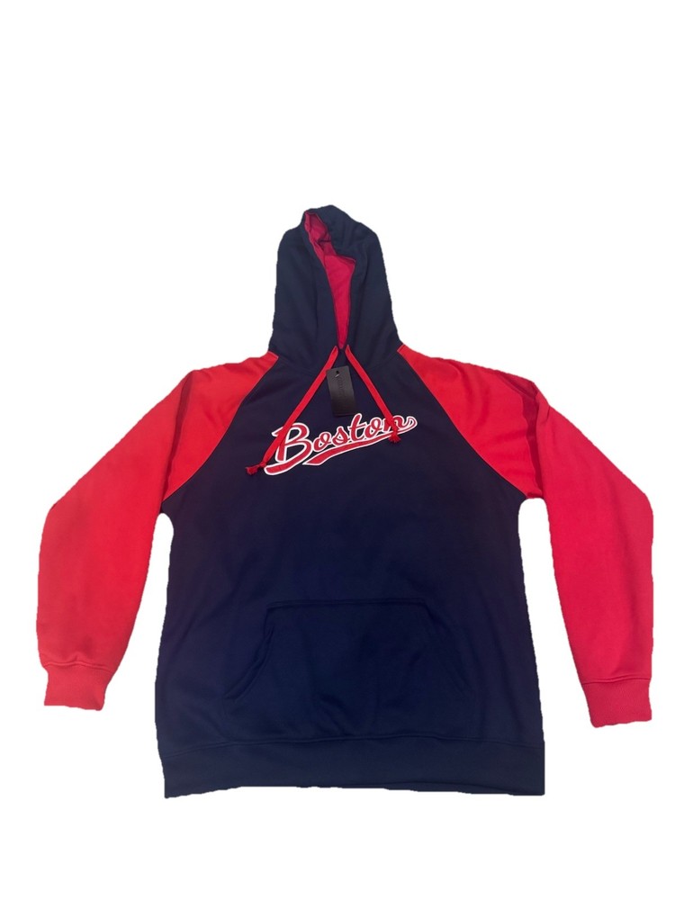 Boston Red Sox Hoodie Navy and Red Men’s Size XL New with Tags