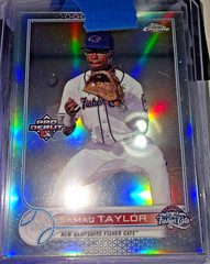 2022 TOPPS PRO DEBUT CHROME MIRROR #PDC-126 SAMAD TAYLOR RC 07/99