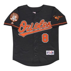 Cal Ripken Jr. 2001 Baltimore Orioles Men&rsquo;s Alt Black Jersey w/ Retirement Patch