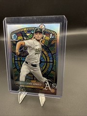 2025 Bowman Draft Jamie Arnold 1sr Bowman Etched In Glass SSP Case Hit