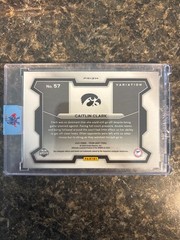2024-25 Panini Prizm Draft Picks – Caitlin Clark #57 Red Ice Prizm Variations…