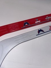 L2 Washington Capitals Franklin Shot-Zone Kids Mini Hockey Sticks NHL 20&Prime; Qty 2