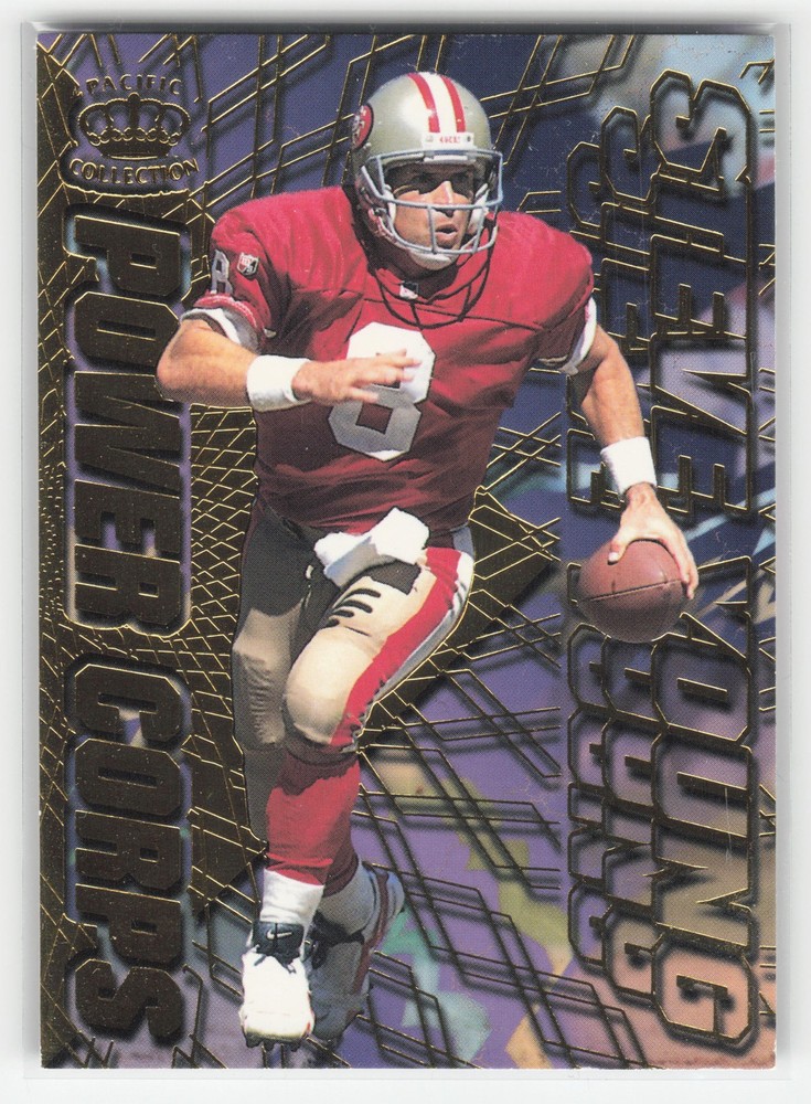 1996 Pacific #PC-20 Steve Young Power Corps