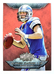 2012 Topps Triple Threads Matthew Stafford Detroit Lions /989 #75