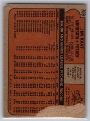 1972 Topps #709 Jim Kaat