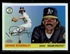 2025 Topps Chrome Platinum #382 Dennis Eckersley Refractors card