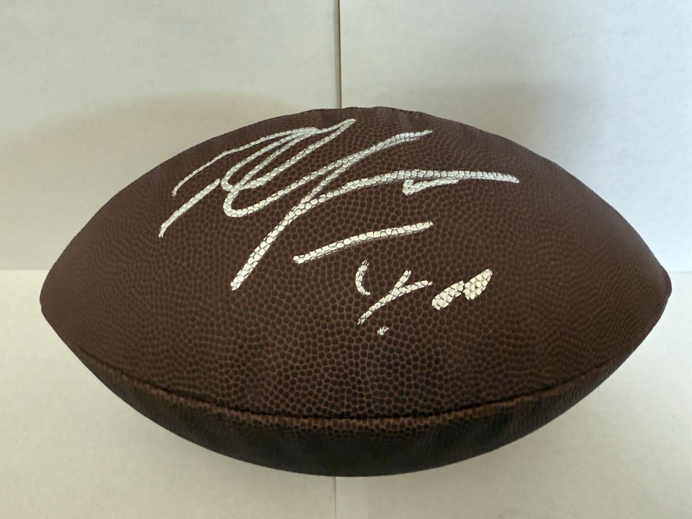 ROBERT GRIFFIN III SIGNED AUTOGRAPH NFL FOOTBALL COA BECKETT BAS REDSKINS