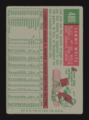 Sammy White 1959 Topps #486 TYW7 crease