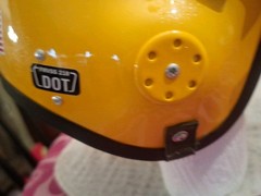 Green Bay Full Size Aviation Fighter Jet Helmet