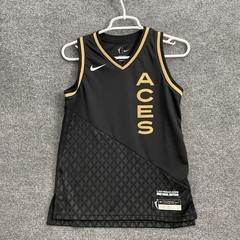 Nike WNBA Las Vegas Aces Rebel Edition Victory Jersey Youth Sz M Black