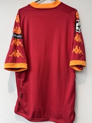 Original AS Roma 2010/11 Home Football Shirt Jersey Mens Kappa Medium UCL