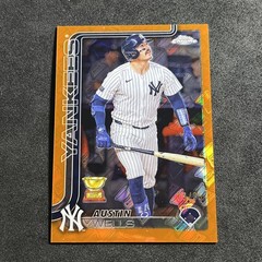 AUSTIN WELLS Orange Topps Cup Refractor 09/25 2025 Topps Chrome Baseball #591