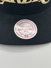 Mitchell & Ness Hardwood Classics Los Angeles Lakers Black Snapback Hat NBA New