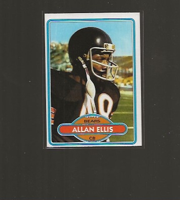 1980 TOPPS ALLAN ELLIS #63 NRMT HIGH GRADE