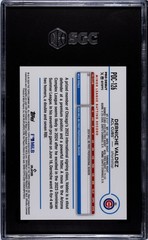 2024 Topps Pro Debut Derniche Valdez #PDC-126 Chrome Red Refractor /5 SGC 9.5