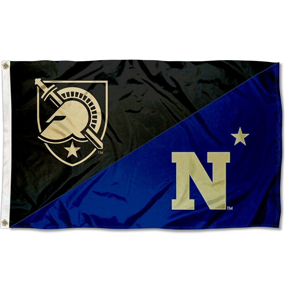 Army vs Navy House Divided 3×5 Flag Banner