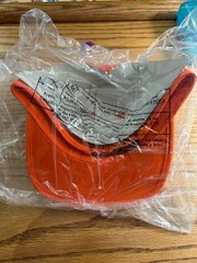 WWE SummerSlam ’89 “Feel The Heat!” Painters WWF Hat – Neon Orange – Brand New