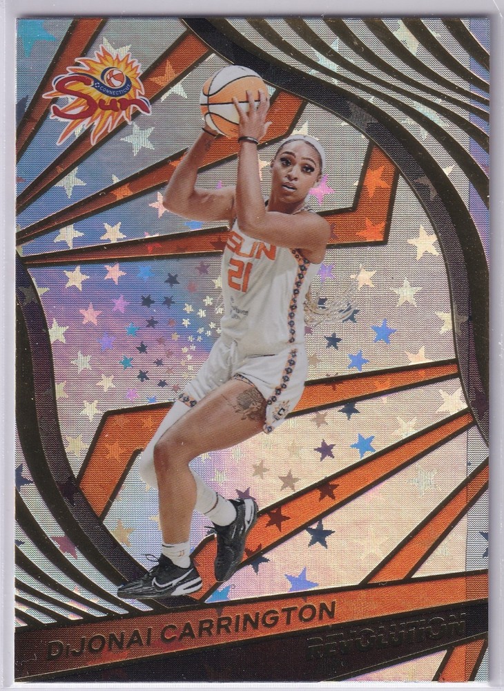 2022 Revolution WNBA DiJONAI CARRINGTON #25 | Astro | Rookie RC – Connecticut Su
