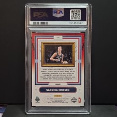 Panini Donruss WNBA Franchise Features Sabrina Ionescu Press Proof Gold /10