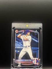 2025 Bowman Draft – 1st Bowman Gavin Fien #BD-15 Black Paper (RC) 1/1❗️💥