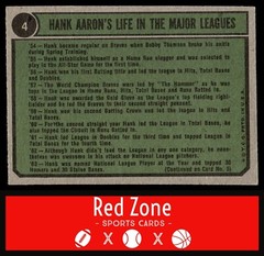 1974 Topps – #4 Hank Aaron Special 1962-1965 EX+ NM