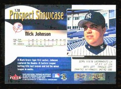 2000 Fleer Showcase #120 Nick Johnson /2000 New York Yankees