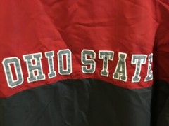 Ohio State Buckeyes Colosseum Red/Gray Full Zip Windbreaker Jacket SZ XL – Cool