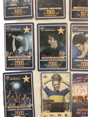 BOCA JUNIORS 19 COLLECTIBLE PLASTIC TICKETS 2 FLAGS 1 MINI SHIRT 4 MAGAZINES +