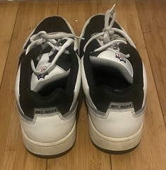 Reebok NFL Las Vegas Raiders Black/White/Gray Shoes Sneakers Men’s Size 13