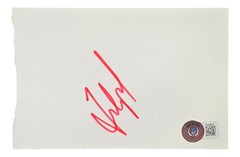 Fred Couples Signed 4×6 PGA Cut Signature BAS BL59873