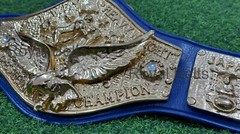 WWWF Bob Backlund Antonio Inoki Heavyweight Wrestling Championship Title Belt