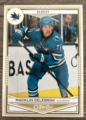 2024-25 Upper Deck Series Two Macklin Celebrini RC O-Pee-Chee Glossy #OPC-34