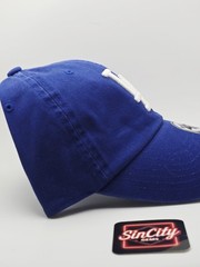 Los Angeles Dodgers 47 Brand Royal Blue Clean-Up Adjustable Strapback Dad Hat