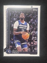 2025-26 Topps #109 Naz Reid Card Minnesota Timberwolves