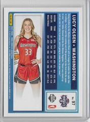 2025 Donruss WNBA #97 Lucy Olsen Green Shimmer