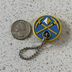 Denver Nuggets Promo Small Keychain Key Ring #48138