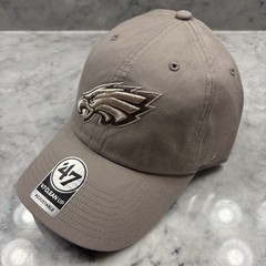 ‘47 Brand Philadelphia Eagles Desert Tan Clean Up Adjustable Strap NFL Dad Hat