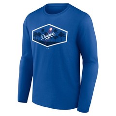 Men&rsquo;s Royal Los Angeles Dodgers Scoreboard Long Sleeve T-Shirt