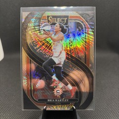 2025 Panini WNBA Select Bria Hartley Premier Level Silver Party Prizm SP